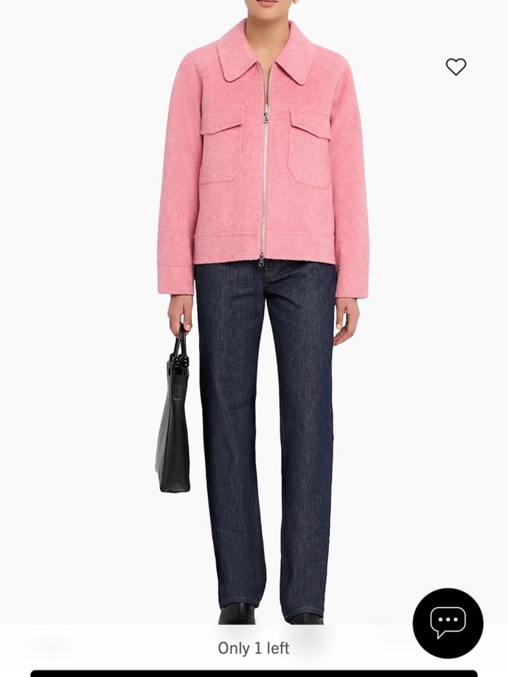 Rails Pink Teddy Zip-Front Jacket